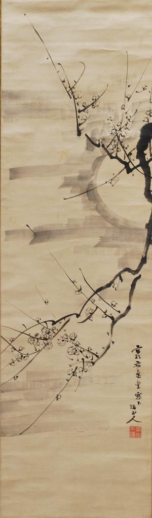 武市瑞山「月と梅」図（トリミング）.JPG